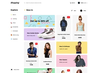 Next E Commerce screenshot