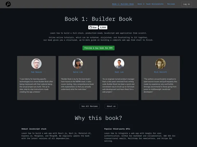 Builderbook screenshot