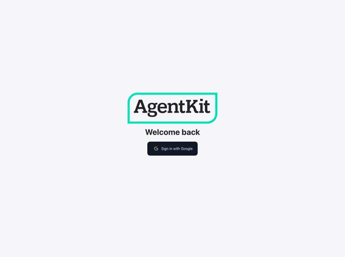 Agentkit screenshot