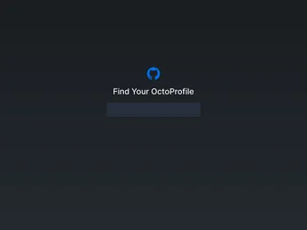 Octoprofile screenshot