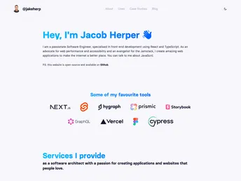 Portfolio screenshot