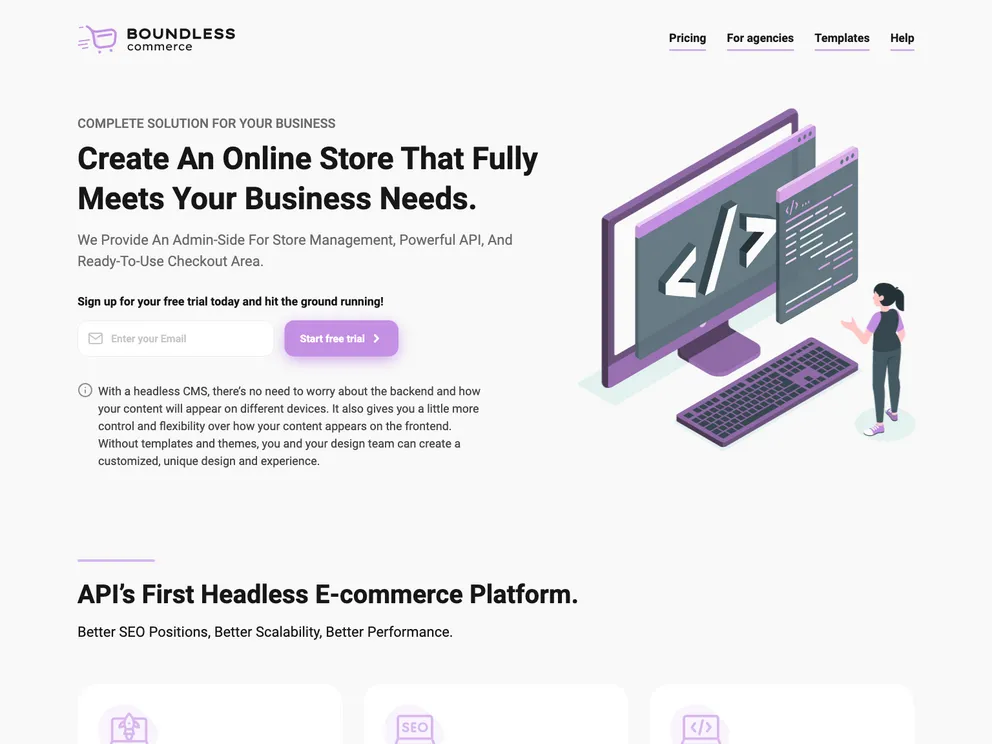 Boundless Nextjs Ecommerce Template screenshot