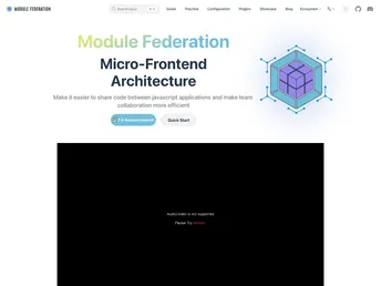 Module Federation Examples screenshot
