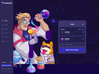 Osmosis Frontend screenshot
