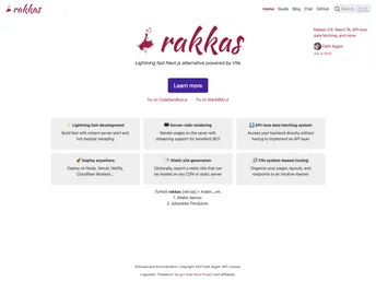 Rakkasjs screenshot