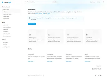 Honohub screenshot