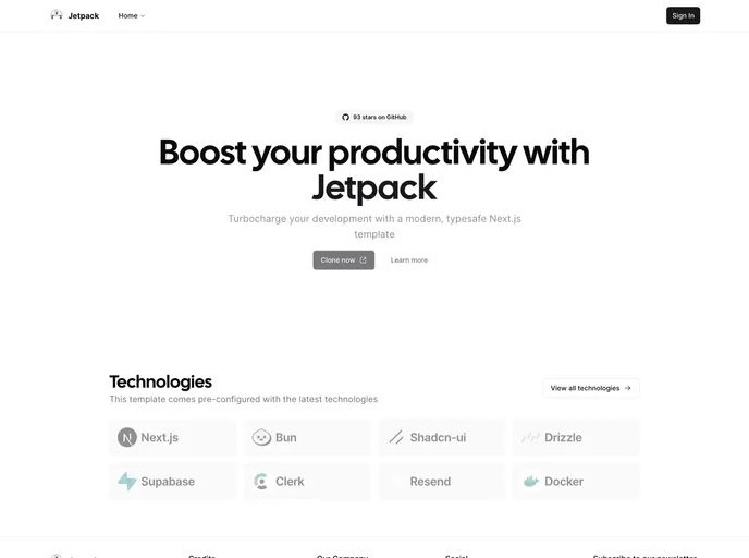 Jetpack screenshot