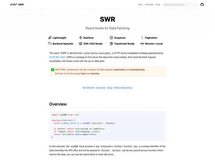 Swr screenshot